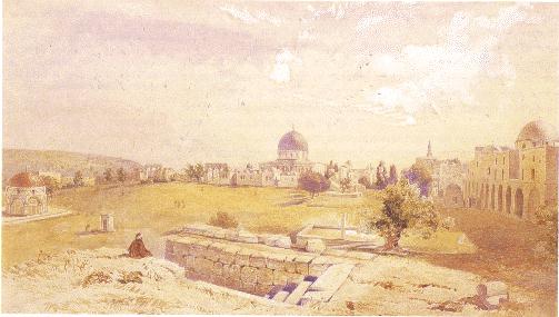 Jerusalem -- Mount Moriah -- The Place Of The Temple
