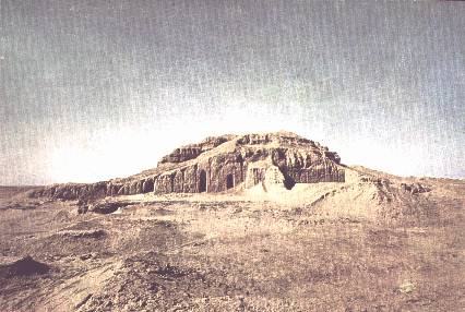 Ruins of the Ziggurat of the Eanna Temple of Uruk