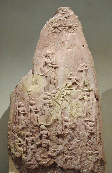 Victory Stele of Naram-Sin Over the Lullubi (Louvre)