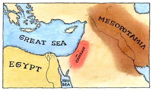 Where Are The Canaanites Today